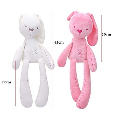 機械子供の誕生日プレゼントとして洗濯できる詰められたPlush耳が長いバニーのおもちゃ