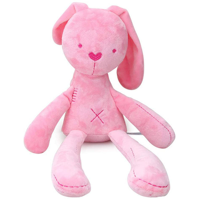 機械子供の誕生日プレゼントとして洗濯できる詰められたPlush耳が長いバニーのおもちゃ