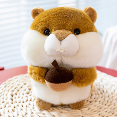 25cmのポリプロピレンの綿の詰物のハムスターはおもちゃを詰めた