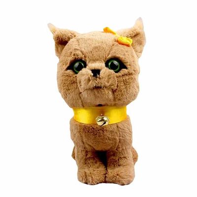 カスタマイズされたかわいい猫は赤ん坊のためのPlushおもちゃ25cmを詰めた