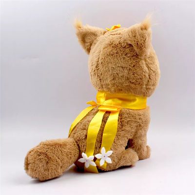 カスタマイズされたかわいい猫は赤ん坊のためのPlushおもちゃ25cmを詰めた
