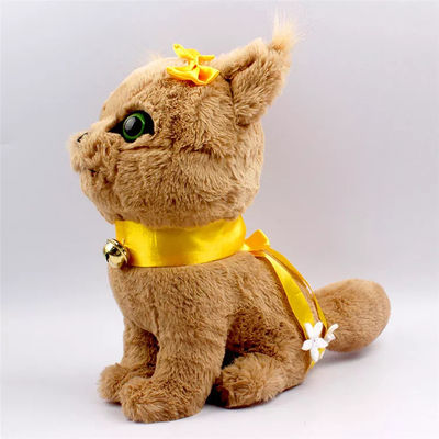カスタマイズされたかわいい猫は赤ん坊のためのPlushおもちゃ25cmを詰めた