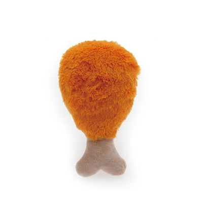 OEM/ODMの相互食糧はPlushピカピカの犬のおもちゃを形づけた