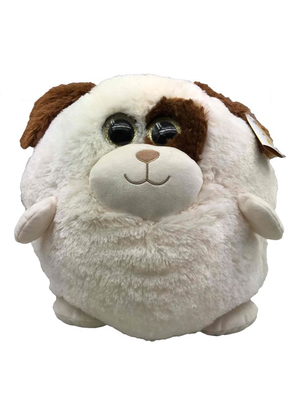 かわいく白いコーギーのベッドOEMのためのPlush睡眠の枕はPlush家の装飾をカスタマイズした