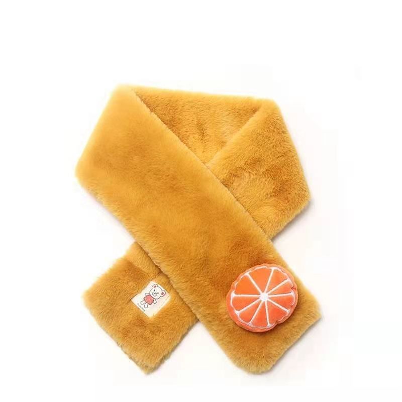 Thickendeの子供の秋の冬のPlushスカーフ韓国語版柔らかいおもちゃの付属品