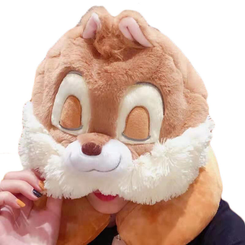携帯用フード付きのU字型Plush首の枕旅行車のかわいいPlush Plush家の装飾