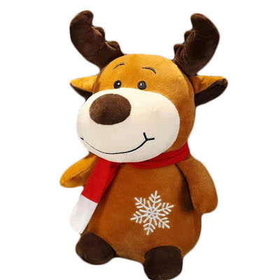 クリスマスのアメリカヘラジカは木の装飾のためのぬいぐるみの現在のクリスマスのPlushおもちゃを