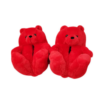 27.5cmはPlushパッドを入れられた靴の屋内Plush動物のスリッパのPlush家の装飾をつなぐ