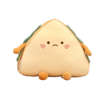 30cm創造的でかわいいサンドイッチPlush人形の極度の柔らかいクッションの枕Plush家の装飾